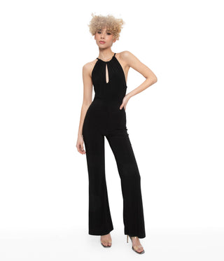 Halter Keyhole Jumpsuit